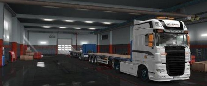 Trailer Alle Anhänger freigeschaltet - 1.33 Eurotruck Simulator mod