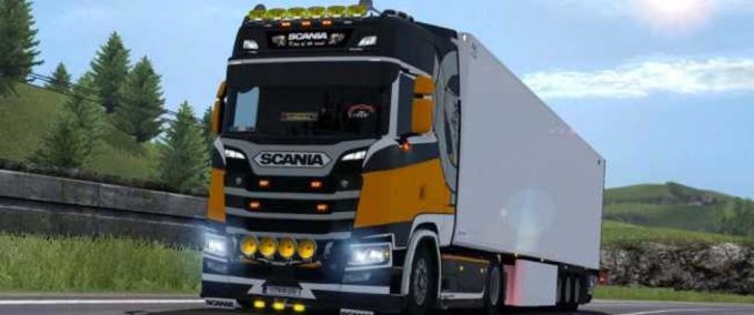 Sonstige Überarbeitete LED Scheinwerfer [1.32.x] Eurotruck Simulator mod