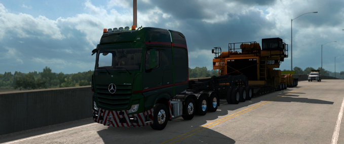 Trucks [ATS] Mercedes Big Stars (Actros/Arocs SLT) 1.32.x American Truck Simulator mod