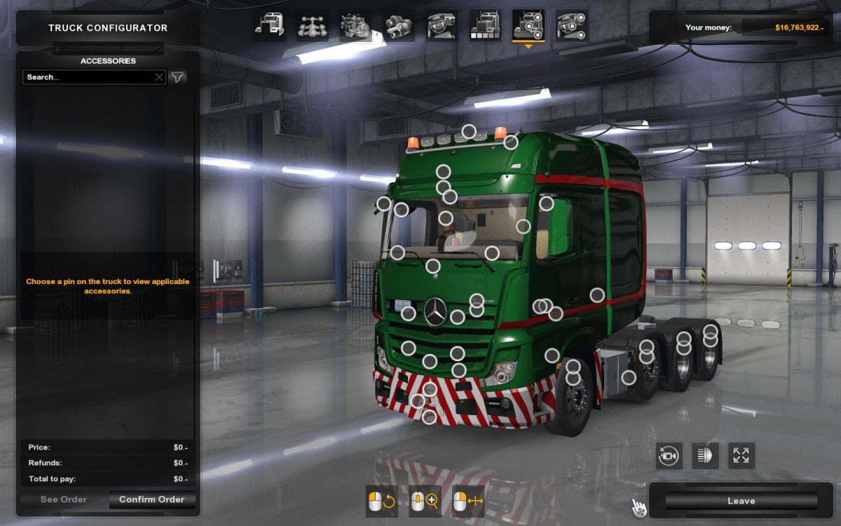 [ATS] Mercedes Big Stars (Actros/Arocs SLT) 1.32.x