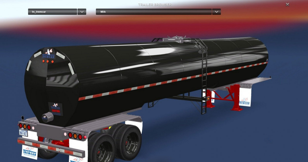 TREMCAR MILK TANKER V1.1.0 1.32.X thumbnail 2
