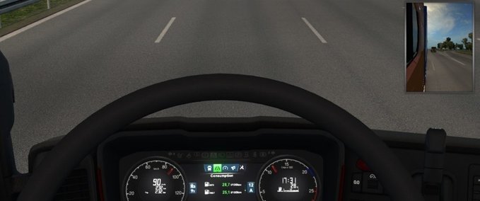 Scania Realistischer Motor und Übersetzung für Scania S von alexdedu Eurotruck Simulator mod