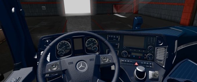 Mercedes Mercedes Benz New Actros Tandem (1.32.x - 1.33.x) Eurotruck Simulator mod