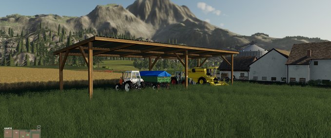 Platzierbare Objekte grosser Unterstand Landwirtschafts Simulator mod
