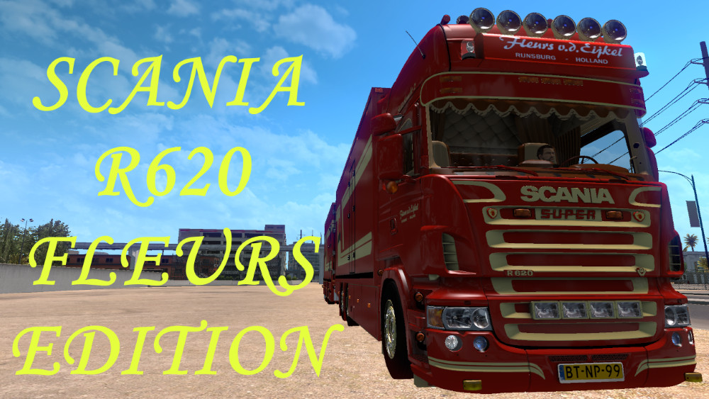 Scania R620 Fleurs Edition + Dealer fix 1.32