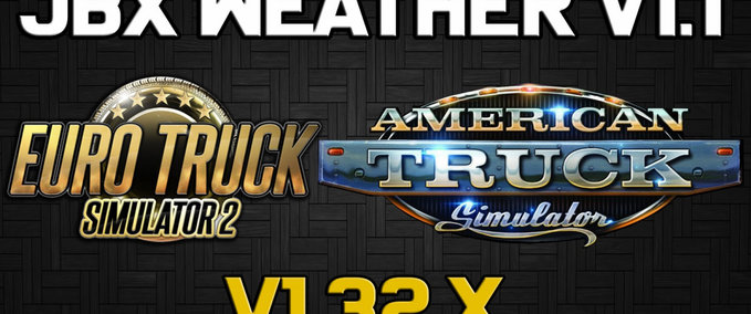 Mods [ATS] JBX Wetter Mod v1.1 American Truck Simulator mod