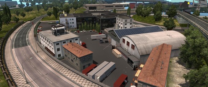 Maps Warenlager in Genf 1.32 Eurotruck Simulator mod