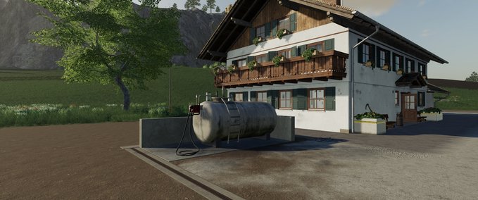 Platzierbare Objekte Tank Station Landwirtschafts Simulator mod