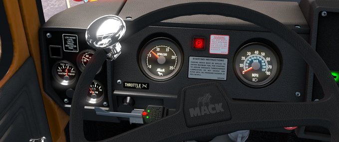 MACK MACK R SERIES 1.33.X Eurotruck Simulator mod