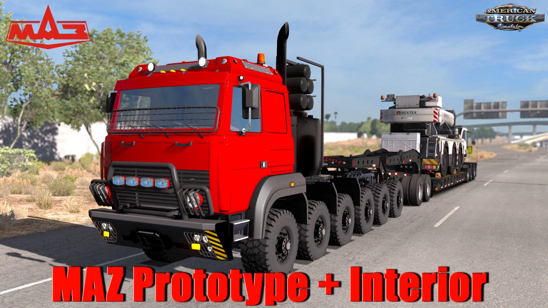 [ATS] MAZ Prototype + Interior v1.0 (1.33.x) thumbnail 3