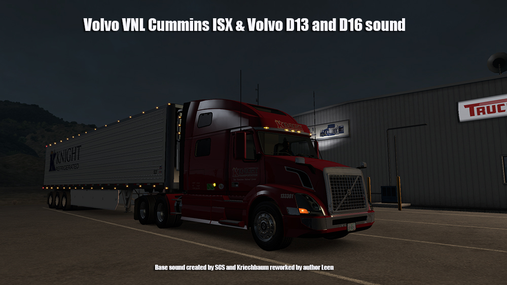 Volvo VNL ISX D13 & D16 Sound