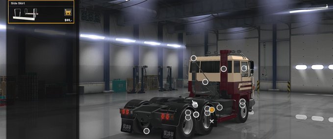Trucks [ATS] SISU M-SERIES 1.32.X American Truck Simulator mod