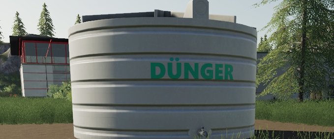 Platzierbare Objekte Flüssigdünger Tank - Platzierbar Landwirtschafts Simulator mod
