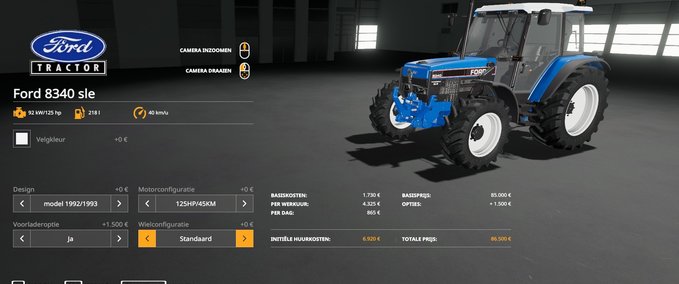 Ford Ford 8340 sle Landwirtschafts Simulator mod