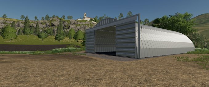 Placeable Objects Placeable Quonset Shed Farming Simulator mod