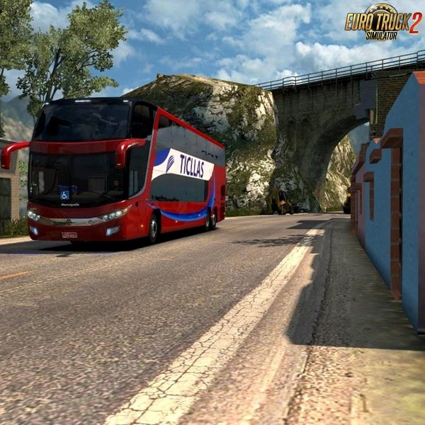 Beautiful Mountain roads of Peru  ETS 2 - Euro Truck Simulator