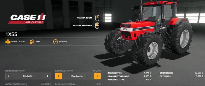 Case [FBM Team] Case IH 1X55 Landwirtschafts Simulator mod