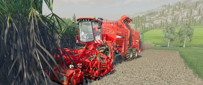 Sonstige Selbstfahrer Holmer Terra Dos T4 + Holmer HR12 für Zuckerrohr Landwirtschafts Simulator mod