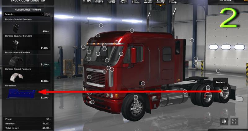 Freightliner Argosy Reworked v2.3.2 (upd. 18.04.18) [1.31.x] thumbnail 10
