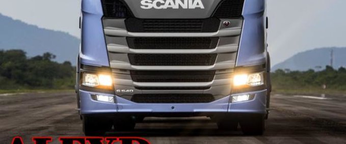 Scania Scania S & R 2019 Motoren von alexdedu 1.33.x Eurotruck Simulator mod