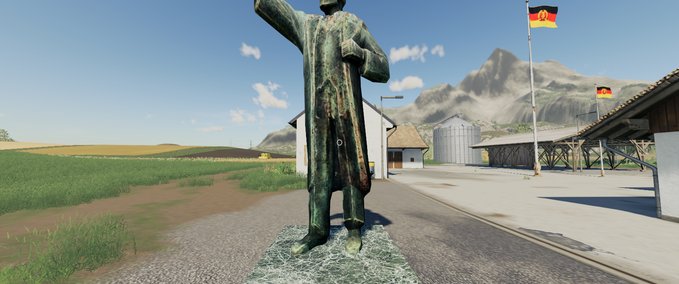 Platzierbare Objekte Lenin Statue Landwirtschafts Simulator mod