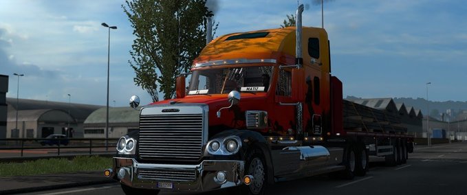 Trucks [ATS] Freightliner Coronado 1.33.x American Truck Simulator mod