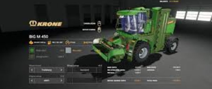 Mähwerke Unrealistic BIGM450 workingwidth Landwirtschafts Simulator mod