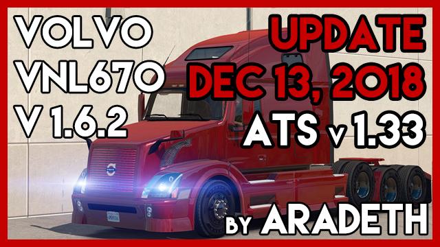 VOLVO VNL670 BY ARADETH [ATS V1.6] thumbnail 11
