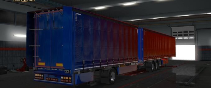 Trailer Metallic Color for Owned Trailer 1.33.x Eurotruck Simulator mod