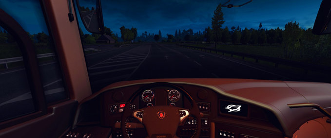 Trucks Scania Touring HD + Dealer fix + Addons 1.33.x American Truck Simulator mod