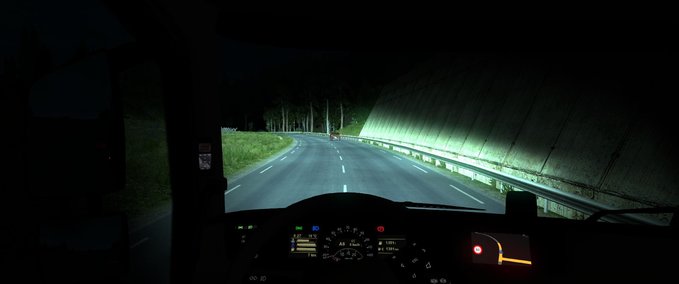 Volvo 5500K Lights Volvo FH16 & FH16 2012 by alexdedu 1.33.x Eurotruck Simulator mod