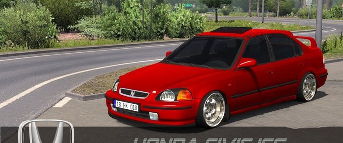 Sonstige Honda Civic IES + Dealer fix 1.33.x Eurotruck Simulator mod