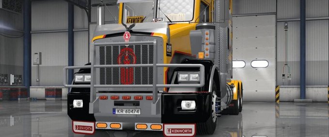 Trucks [ATS] KENWORTH T800 von dmitry68 1.33.x American Truck Simulator mod