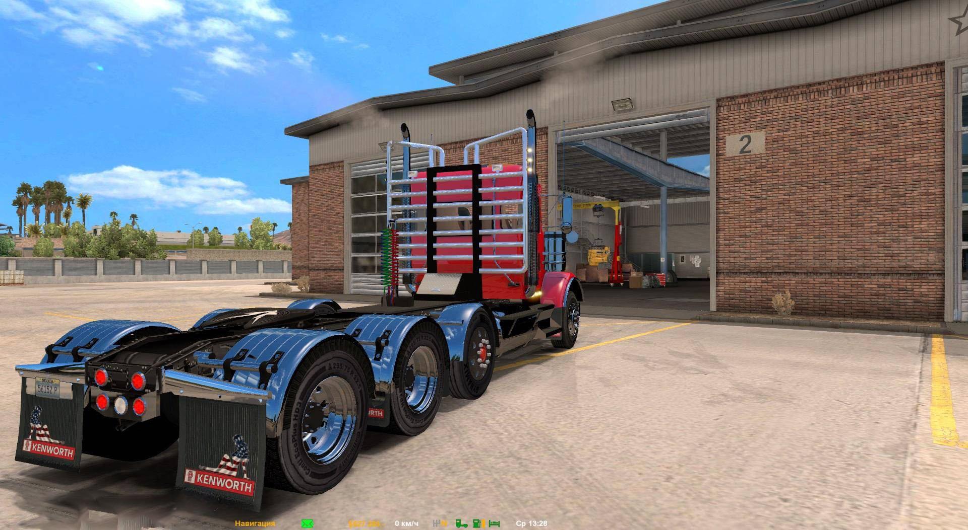 [ATS] KENWORTH T800 V1.7.0 by dmitry68 1.33.x thumbnail 3