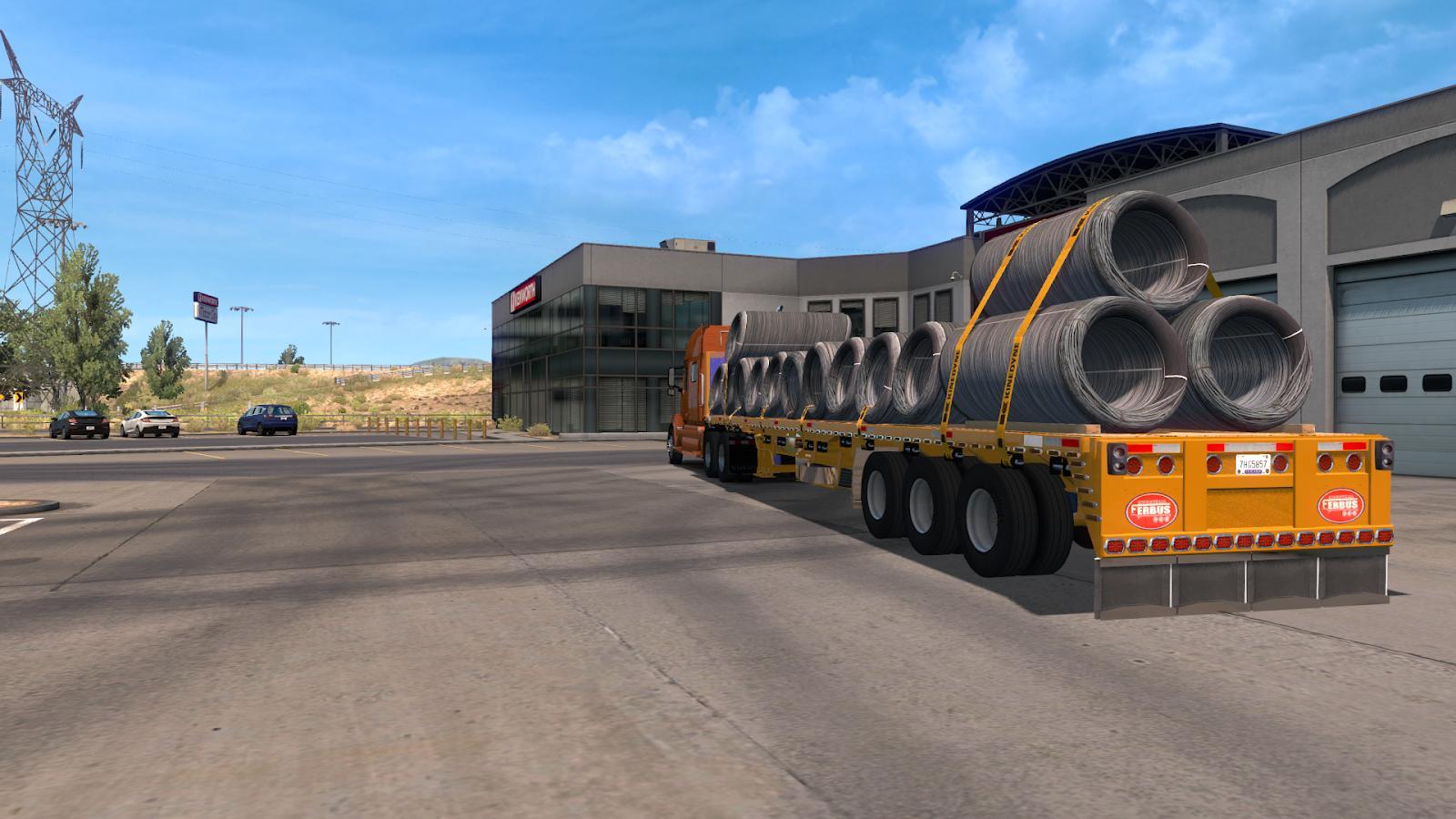 [ATS] FLATBED FERBUS OWNED + MUDFLAPS ANIMATIONS 1.33.X thumbnail 5