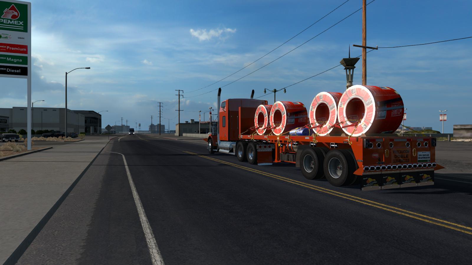 [ATS] FLATBED FERBUS OWNED + MUDFLAPS ANIMATIONS 1.33.X thumbnail 4
