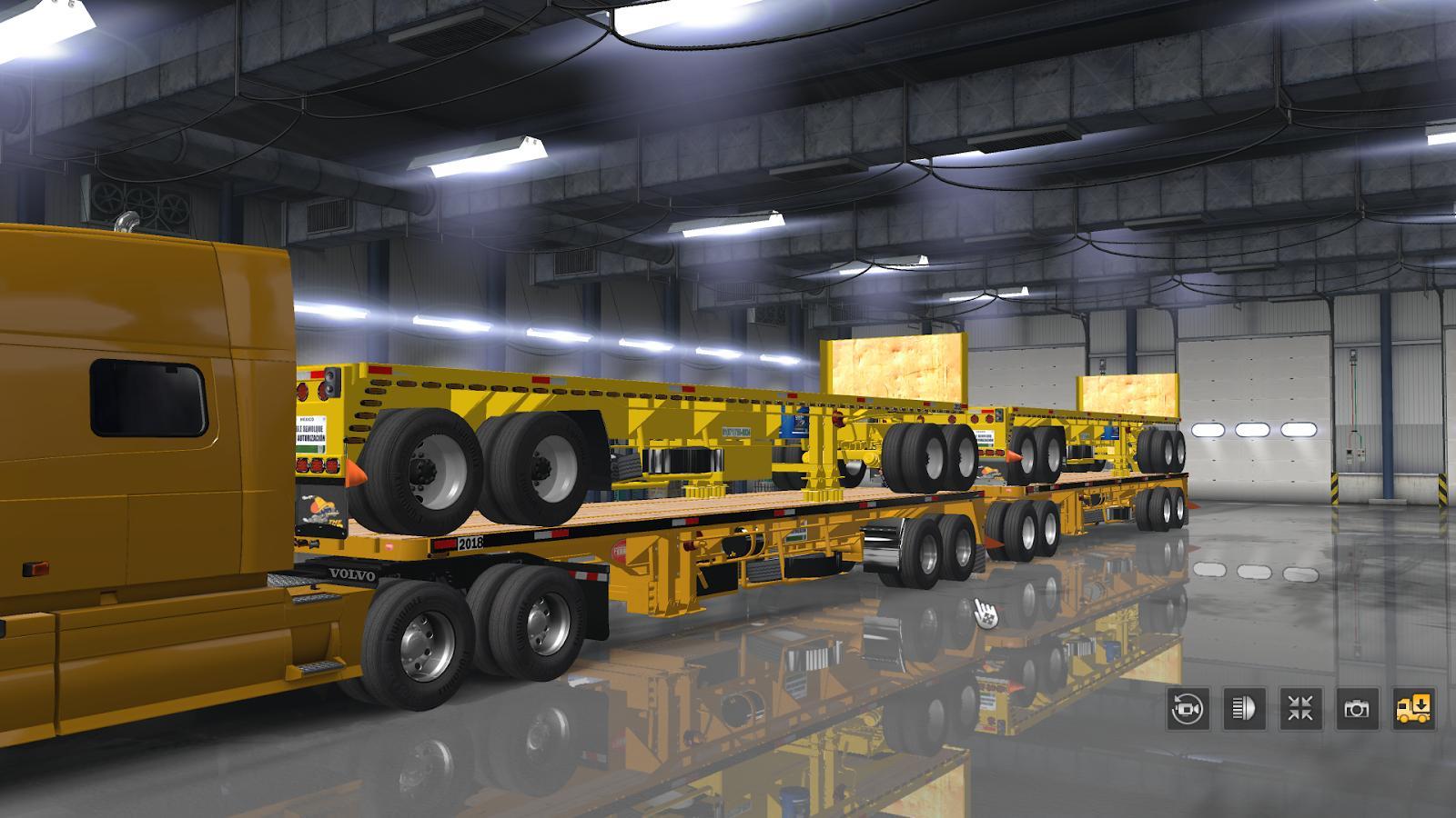 [ATS] FLATBED FERBUS OWNED + MUDFLAPS ANIMATIONS 1.33.X thumbnail 3