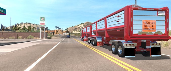 Trailer Besitzbarer Gallegos Excalibur Anhänger 1.33.X American Truck Simulator mod