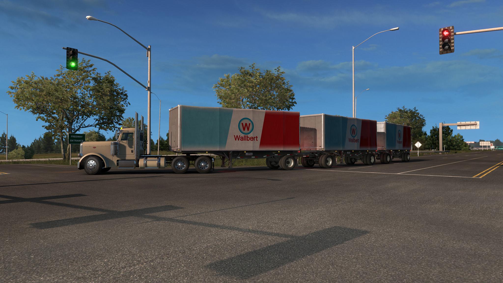 [ATS] MULTIPLE TRAILERS IN TRAFFIC V3.1 1.33.X thumbnail 11