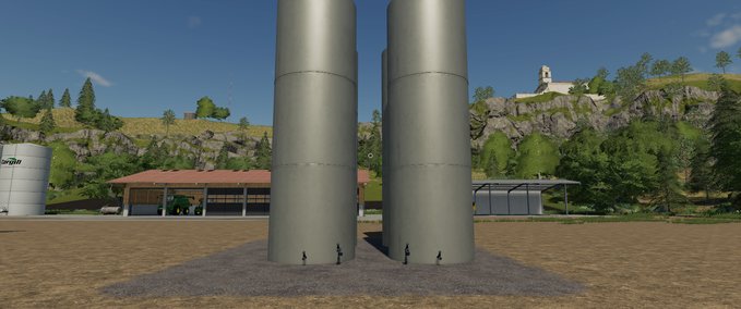 Platzierbare Objekte Placeable Tank Station Landwirtschafts Simulator mod