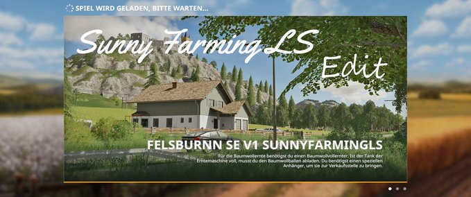 Maps Felsbrunn SunnyFarming LS Edit Landwirtschafts Simulator mod