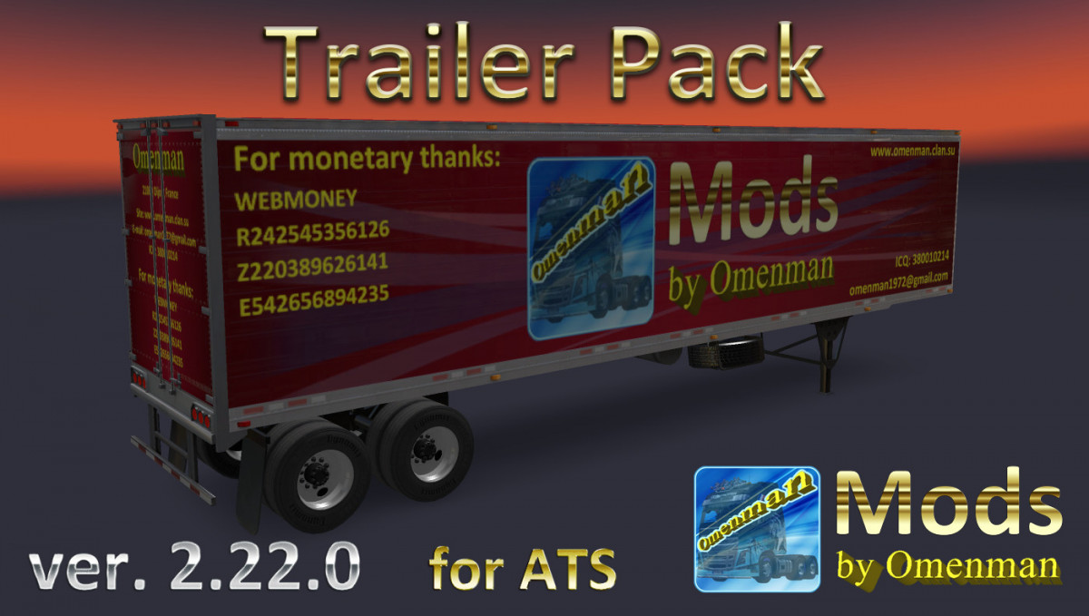 Trailer Pack by Omenman v 1.15.00 (RU + EN) [1.31.x] thumbnail 2