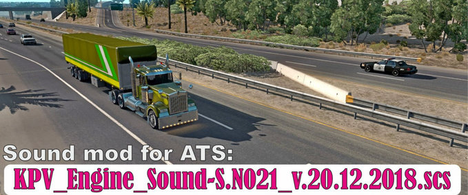 Mods Motoren Sound Nr.21 1.33.x American Truck Simulator mod