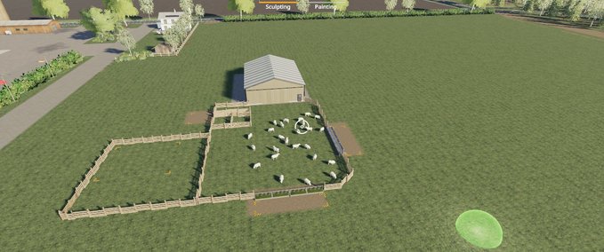 Platzierbare Objekte Schaffalte mit mehr Palettenplatz Landwirtschafts Simulator mod