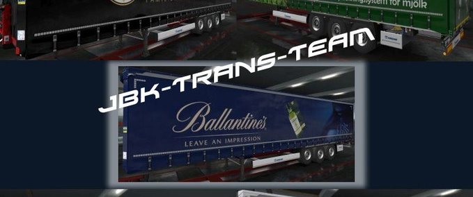 Skins [JBK-TRANS-TEAM] JBK 5 Krone Profiliner Eurotruck Simulator mod