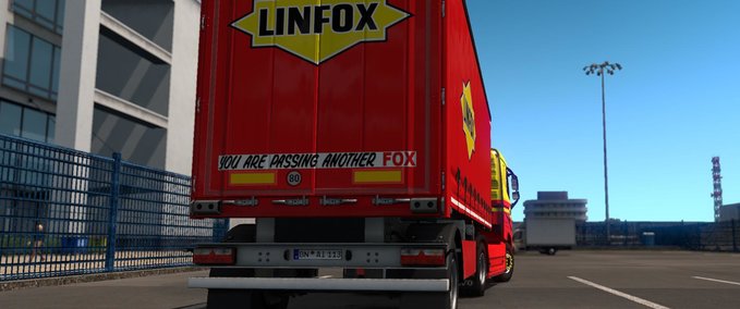 Skins Linfox Paintjob Pack 1.33.x Eurotruck Simulator mod