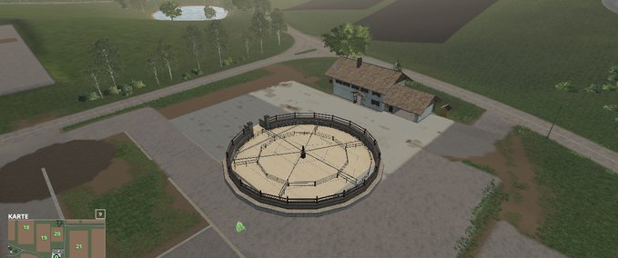 Platzierbare Objekte Karussel Landwirtschafts Simulator mod