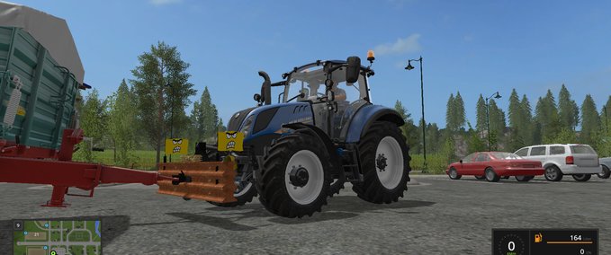 Gewichte Balkengewicht 1 Tonne Landwirtschafts Simulator mod