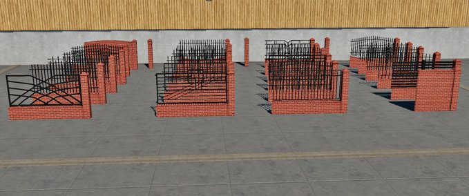 Platzierbare Objekte PLACEABLE Zäune und Post Pack 2 Landwirtschafts Simulator mod