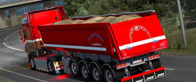 DAF RONNY CEUSTERS TRANSPORT DAF 1.32.X - 1.33.X Eurotruck Simulator mod